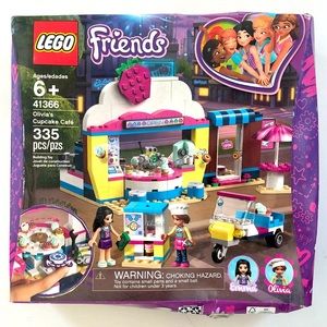 LEGO Friends: Olivia's Cupcake Café (41366) NEW IN BOX Retired ~ Damaged Box